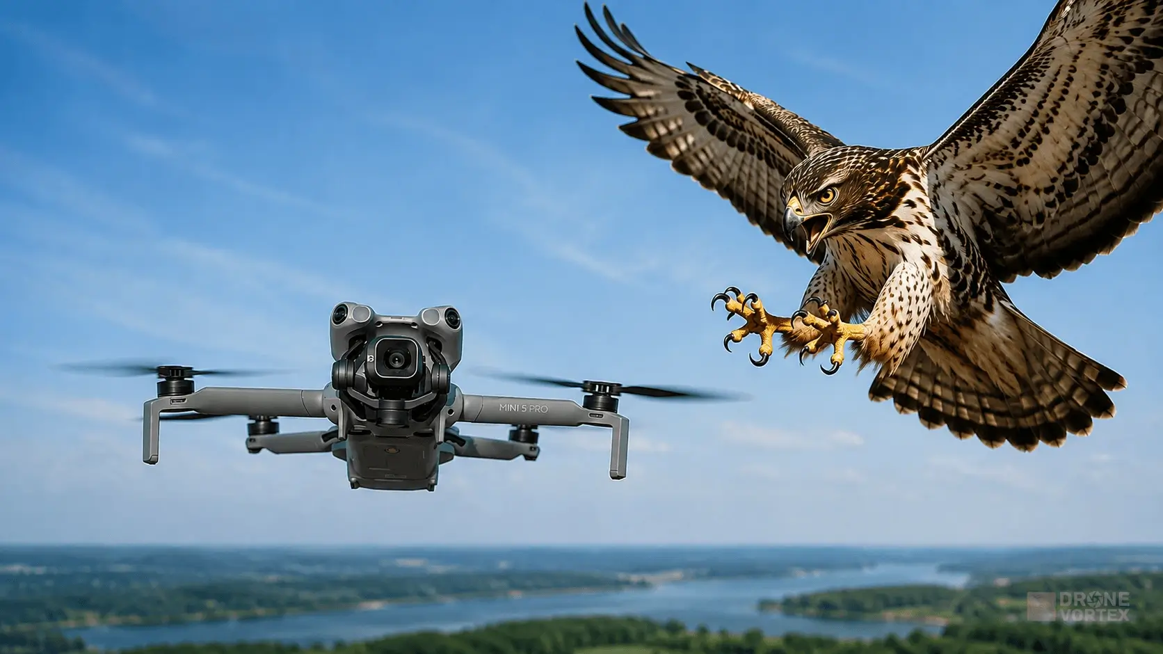 Stop Birds Attacking Drones