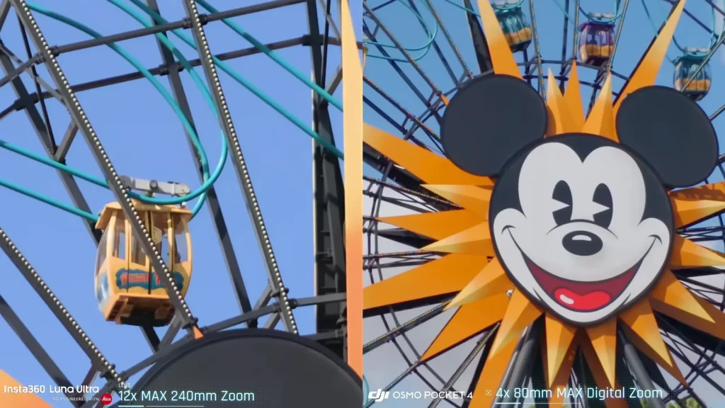 DJI Pocket 4 vs Insta360 Luna Ultra DJI Pocket 4 vs Insta360 Luna Ultra Comparison