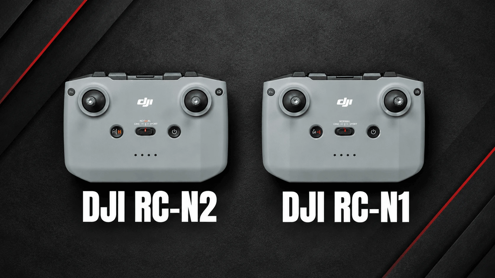 DJI RC-N1 vs RC-N2