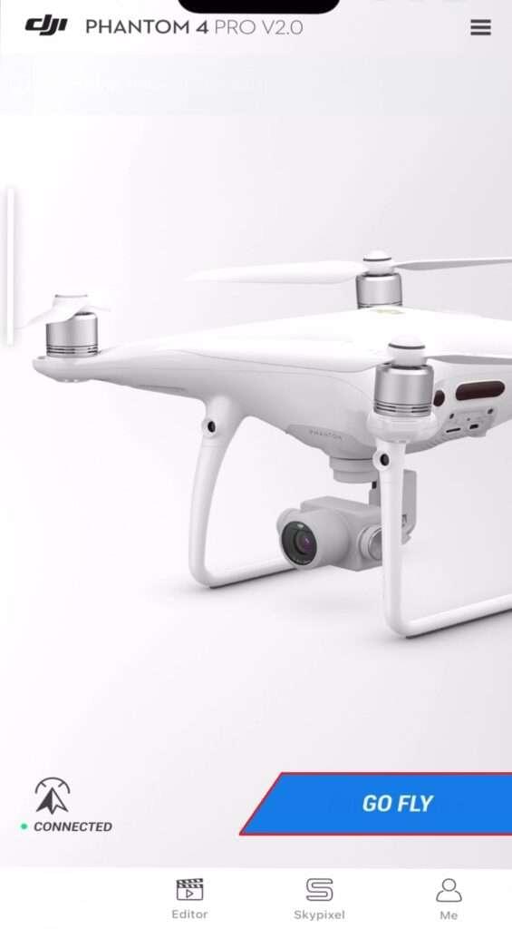 Unlock DJI Phantom 4: Turbocharge Performance by Breaking NFZ & Altitude Restrictions A image of APP View in DJI Phantom 4