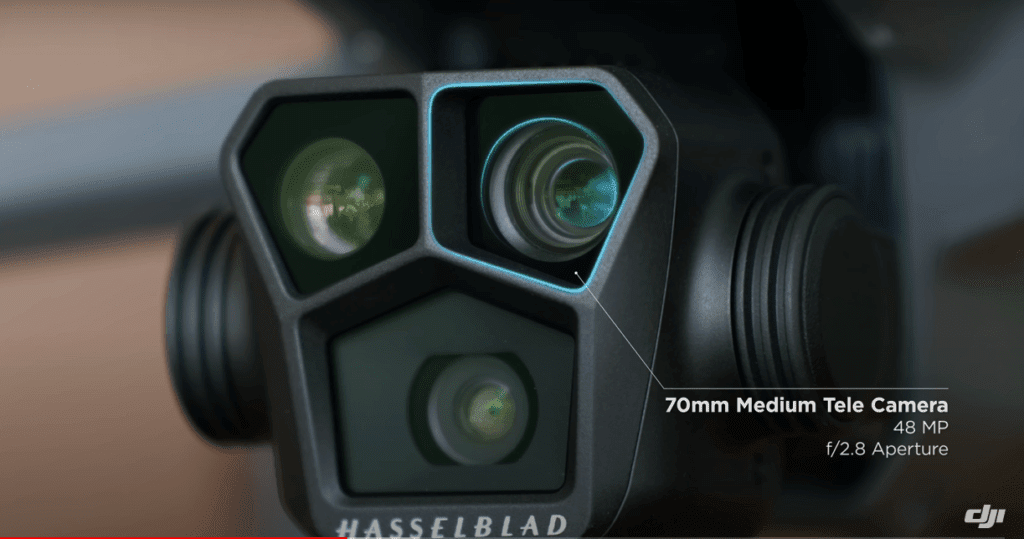 A Picture of Tele Photo lens of DJI Mavic 3 Pro