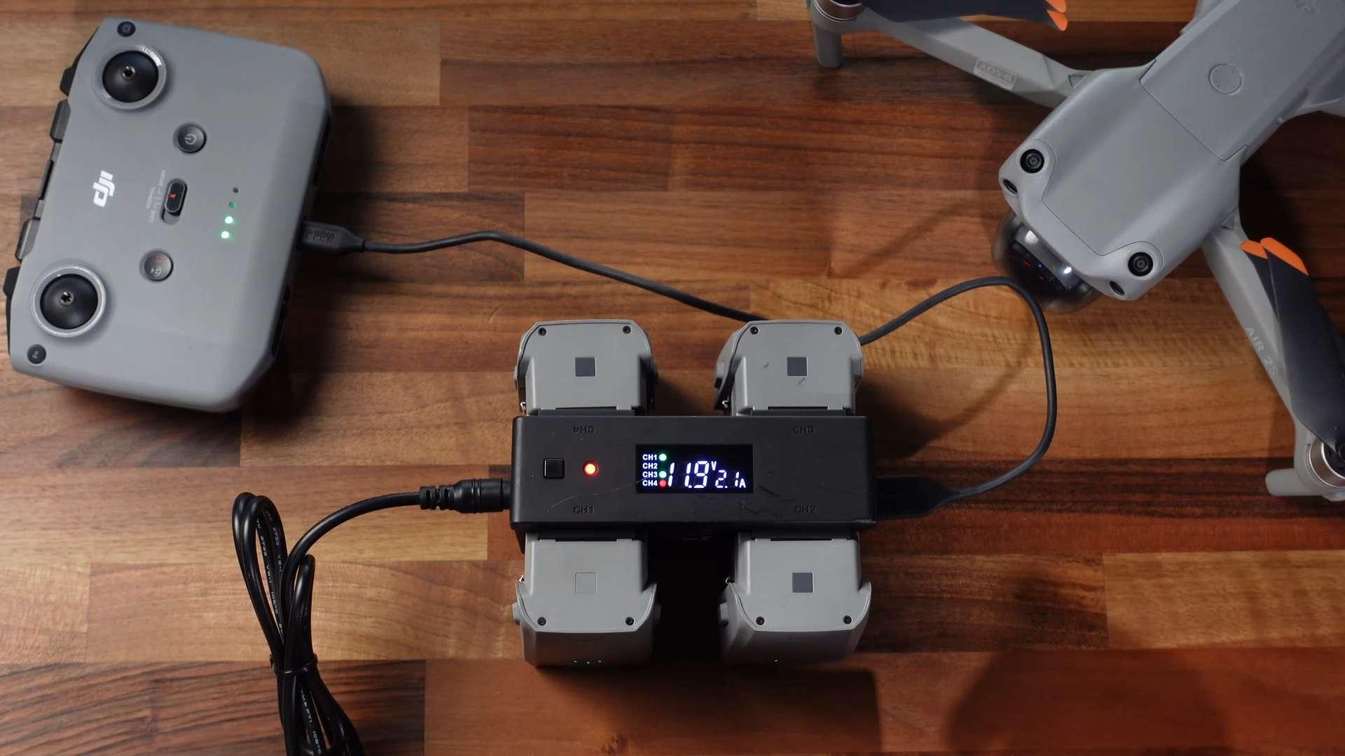 The DJI Air 2S Drone: 10 Essential Accessories For Enhanced Performance A image of Charging Hub For DJI Air 2S