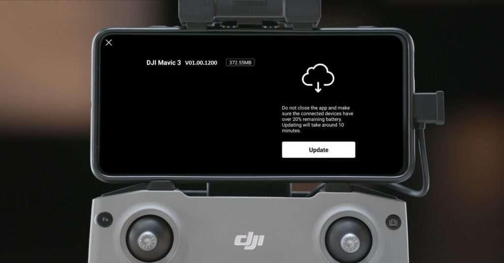 A image of DJI-Mavic 3 Firmware Update 2