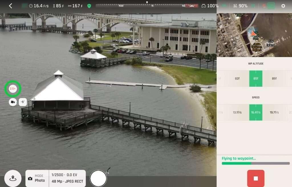 Empower Your Flight: Dominate Parrot ANAFI AI's Touch and Fly Feature A Picture of Free-Flight 11