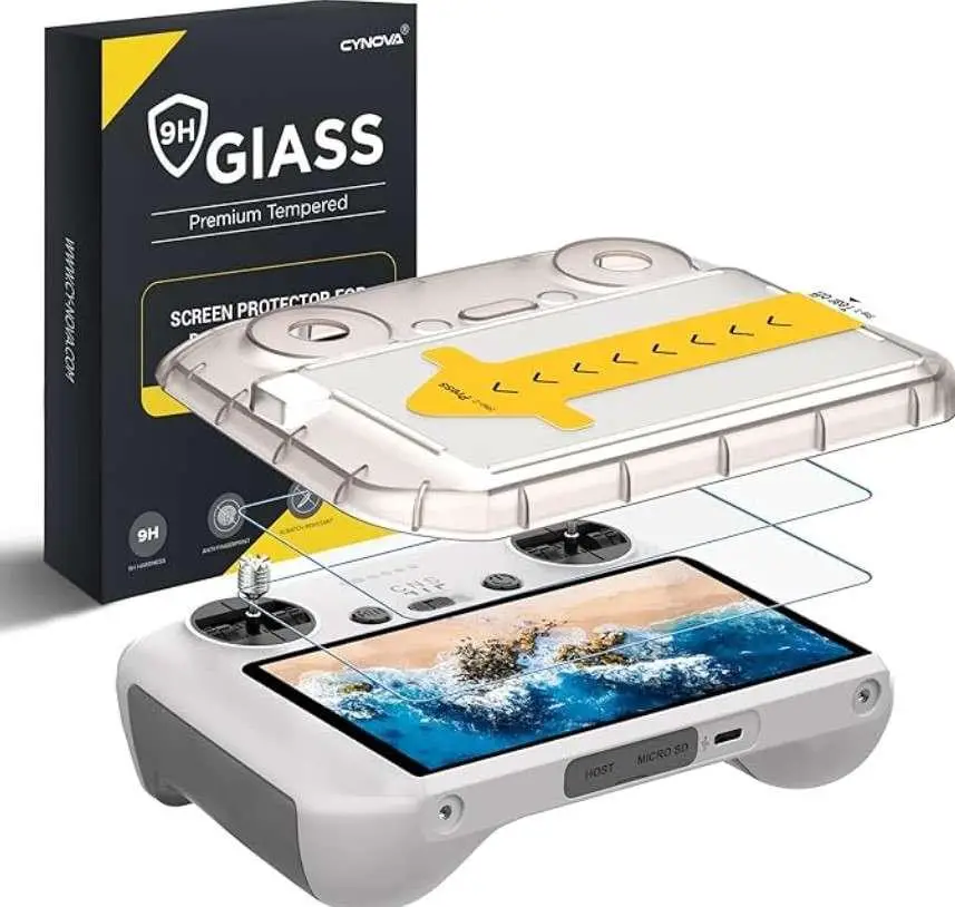 7 Essential DJI Mini 4 Pro Drone Accessories Every Drone Pilot Loves A image of DJI Mini 4 Pro Drone Screen Protector