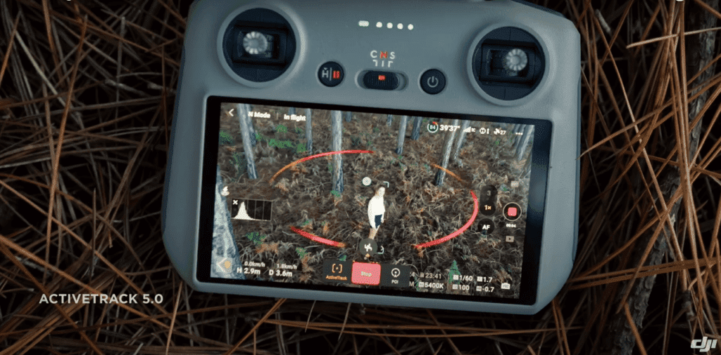 A Picture of Activetrack 5.0 of DJI Air 3