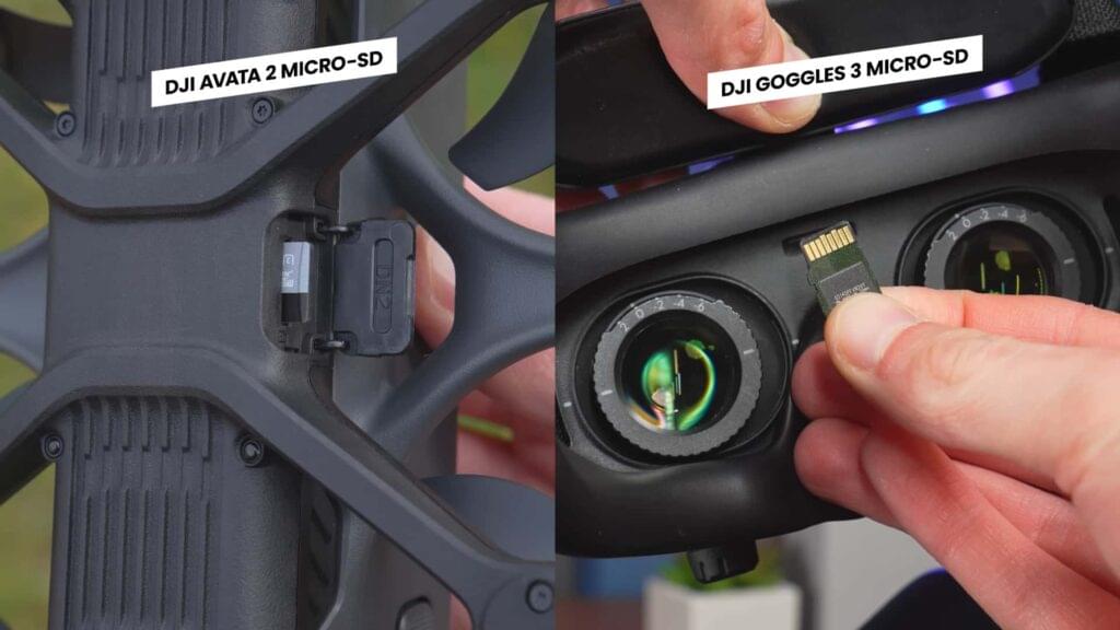 A image of Micro -SD Card in Avata 2