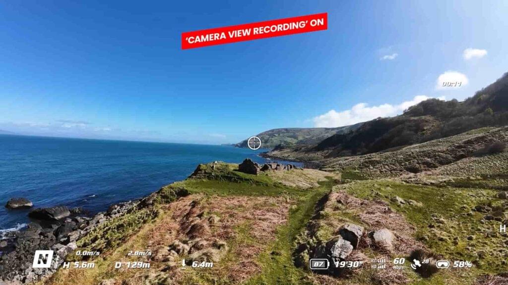 A image of Camera View ON