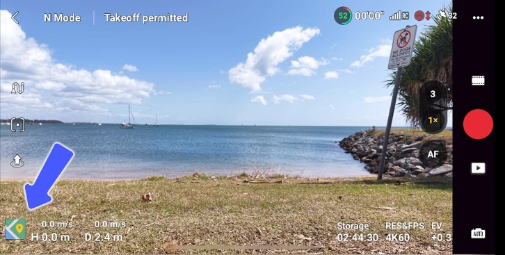 BEST TIPS & SETTINGS FOR DJI AIR 3S A image of Map & attitude