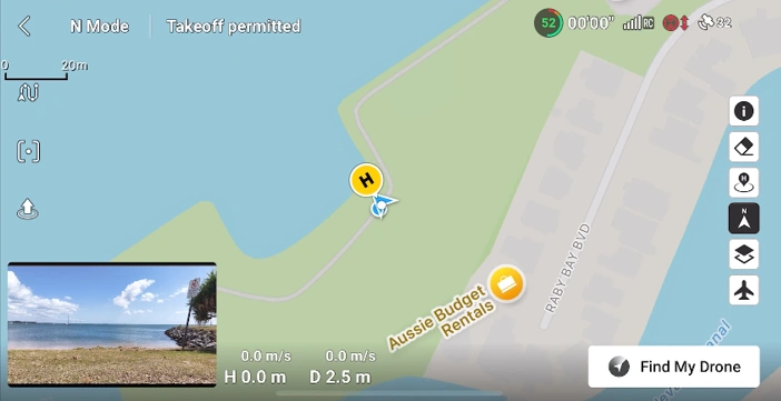 BEST TIPS & SETTINGS FOR DJI AIR 3S A image of Map & attitude