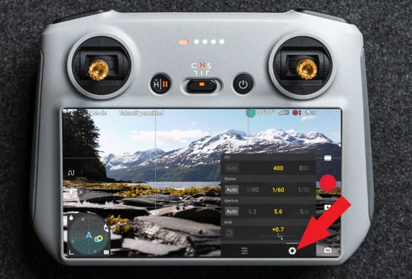 DJI Mavic 3 Pro Best Setting for Cinematic Footage A Image of Camera Setting