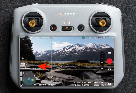 DJI Mavic 3 Pro Best Setting for Cinematic Footage A image of Histogram