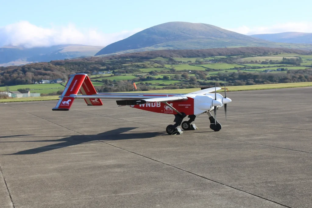 a picture of windracers drone