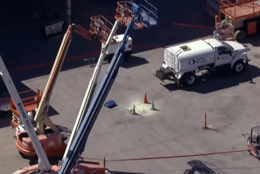 Two Amazon Delivery Drones Crash into Crane in Tolleson