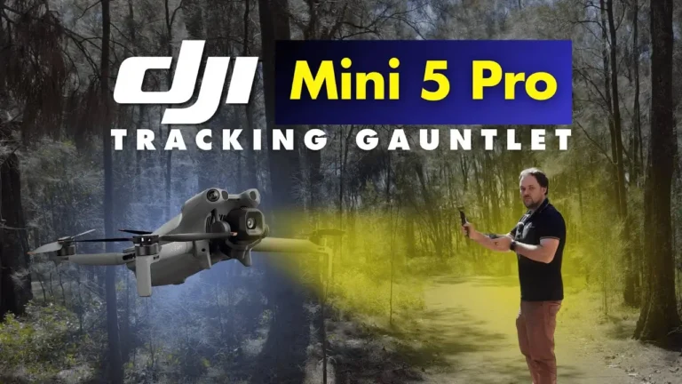 A image of DJI Mini 5 Pro Tracking Gauntlet