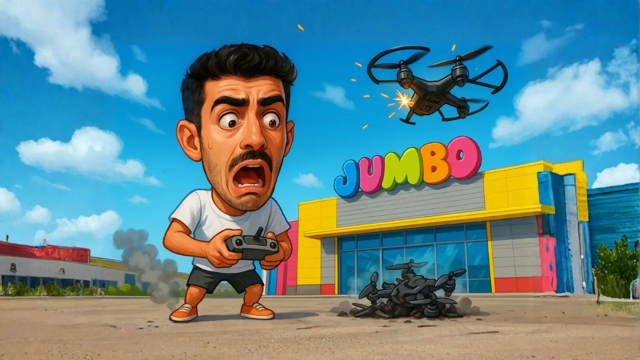 A image of Flying the Cheapest Drones You Can Buy