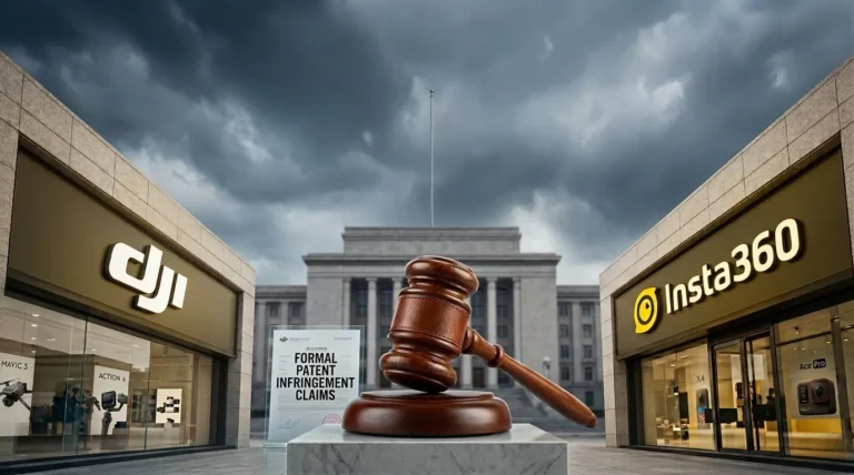 DJI Sues Insta360 Over Six Drone Patents
